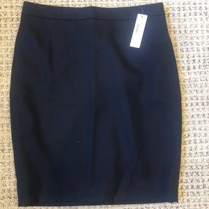 J.Crew Navy Pencil Skirt